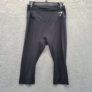 GymShark Capri leggings workout Medium compression pants knee lenth